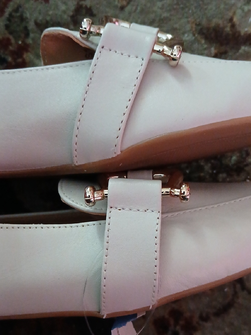 STEVE MADDEN LENON Ivory WEDDING FLATS. NWT, Sz8 - Picture 5 of 6